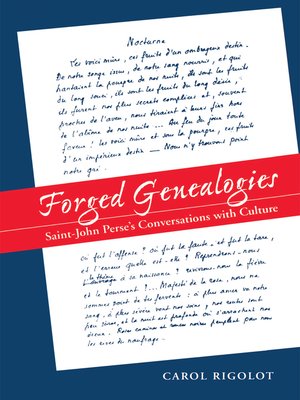 cover image of Forged Genealogies